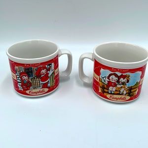 Vintage Campbell’s Soup Houston Harvest Mugs Set of 2